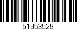 Código de barras (EAN, GTIN, SKU, ISBN): '51953529'