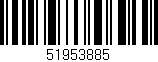 Código de barras (EAN, GTIN, SKU, ISBN): '51953885'