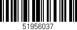 Código de barras (EAN, GTIN, SKU, ISBN): '51956037'