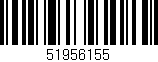 Código de barras (EAN, GTIN, SKU, ISBN): '51956155'
