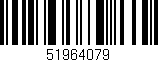 Código de barras (EAN, GTIN, SKU, ISBN): '51964079'