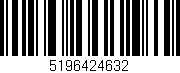 Código de barras (EAN, GTIN, SKU, ISBN): '5196424632'