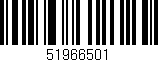 Código de barras (EAN, GTIN, SKU, ISBN): '51966501'