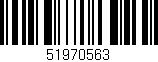 Código de barras (EAN, GTIN, SKU, ISBN): '51970563'