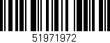 Código de barras (EAN, GTIN, SKU, ISBN): '51971972'