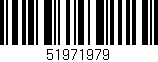 Código de barras (EAN, GTIN, SKU, ISBN): '51971979'