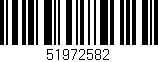 Código de barras (EAN, GTIN, SKU, ISBN): '51972582'