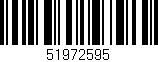 Código de barras (EAN, GTIN, SKU, ISBN): '51972595'