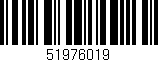 Código de barras (EAN, GTIN, SKU, ISBN): '51976019'