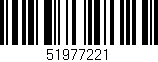 Código de barras (EAN, GTIN, SKU, ISBN): '51977221'