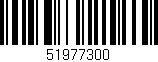 Código de barras (EAN, GTIN, SKU, ISBN): '51977300'
