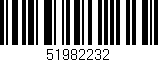 Código de barras (EAN, GTIN, SKU, ISBN): '51982232'