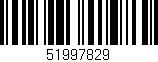 Código de barras (EAN, GTIN, SKU, ISBN): '51997829'