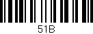Código de barras (EAN, GTIN, SKU, ISBN): '51B'