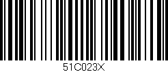 Código de barras (EAN, GTIN, SKU, ISBN): '51C023X'