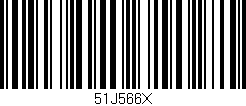 Código de barras (EAN, GTIN, SKU, ISBN): '51J566X'
