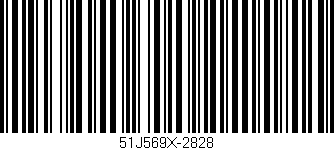 Código de barras (EAN, GTIN, SKU, ISBN): '51J569X-2828'