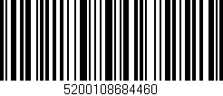Código de barras (EAN, GTIN, SKU, ISBN): '5200108684460'