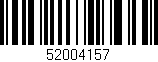 Código de barras (EAN, GTIN, SKU, ISBN): '52004157'