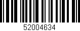 Código de barras (EAN, GTIN, SKU, ISBN): '52004634'