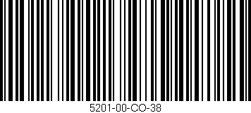 Código de barras (EAN, GTIN, SKU, ISBN): '5201-00-CO-38'