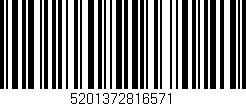 Código de barras (EAN, GTIN, SKU, ISBN): '5201372816571'