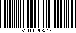 Código de barras (EAN, GTIN, SKU, ISBN): '5201372862172'