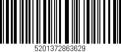 Código de barras (EAN, GTIN, SKU, ISBN): '5201372863629'