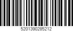 Código de barras (EAN, GTIN, SKU, ISBN): '5201390285212'