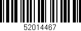 Código de barras (EAN, GTIN, SKU, ISBN): '52014467'