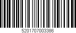 Código de barras (EAN, GTIN, SKU, ISBN): '5201707003386'