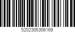 Código de barras (EAN, GTIN, SKU, ISBN): '5202305306169'