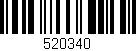 Código de barras (EAN, GTIN, SKU, ISBN): '520340'