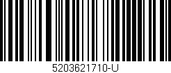 Código de barras (EAN, GTIN, SKU, ISBN): '5203621710-U'