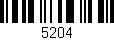 Código de barras (EAN, GTIN, SKU, ISBN): '5204'