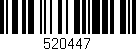 Código de barras (EAN, GTIN, SKU, ISBN): '520447'