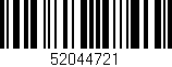 Código de barras (EAN, GTIN, SKU, ISBN): '52044721'