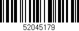 Código de barras (EAN, GTIN, SKU, ISBN): '52045179'