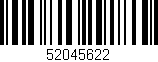 Código de barras (EAN, GTIN, SKU, ISBN): '52045622'