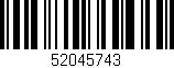Código de barras (EAN, GTIN, SKU, ISBN): '52045743'