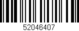 Código de barras (EAN, GTIN, SKU, ISBN): '52046407'