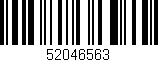 Código de barras (EAN, GTIN, SKU, ISBN): '52046563'