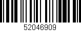 Código de barras (EAN, GTIN, SKU, ISBN): '52046909'