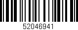 Código de barras (EAN, GTIN, SKU, ISBN): '52046941'