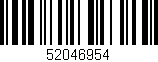 Código de barras (EAN, GTIN, SKU, ISBN): '52046954'