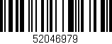 Código de barras (EAN, GTIN, SKU, ISBN): '52046979'