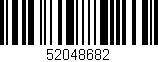 Código de barras (EAN, GTIN, SKU, ISBN): '52048682'