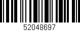 Código de barras (EAN, GTIN, SKU, ISBN): '52048697'