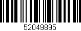 Código de barras (EAN, GTIN, SKU, ISBN): '52049895'