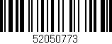 Código de barras (EAN, GTIN, SKU, ISBN): '52050773'
